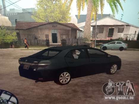 Toyota Corolla 2017 Lowpoly (style SA) pour GTA San Andreas