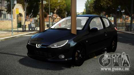 Peugeot 206 Fukav für GTA 4