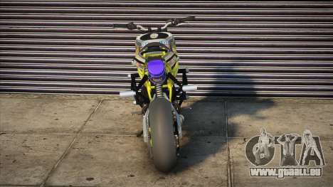 KAWASAKI-ZX6R STUNTBIKE pour GTA San Andreas