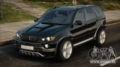 BMW X5 E53 Black für GTA San Andreas