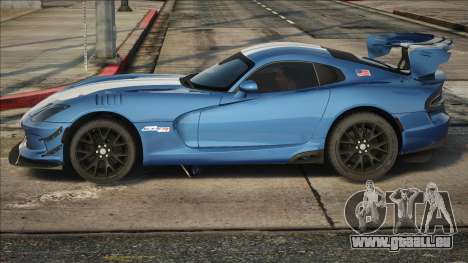 2016 Dodge Viper GTS-R Extreme Aero V1.2 pour GTA San Andreas