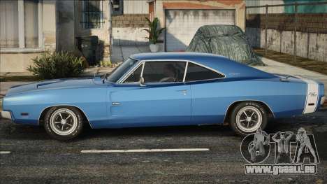 Dodge Charger RT 1970 Blue für GTA San Andreas