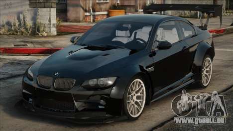 BMW M3 E92 Blak für GTA San Andreas