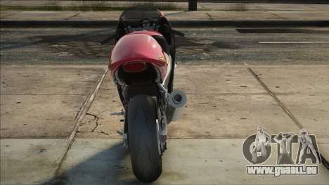 1997 Suzuki GSXR-750 SRAD White-Red pour GTA San Andreas