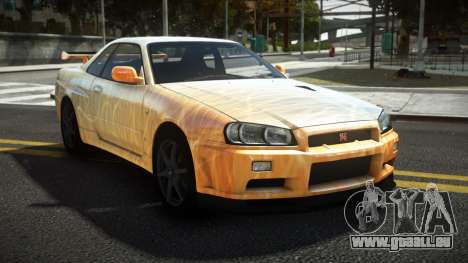 Nissan Skyline R34 Tufusa S5 pour GTA 4