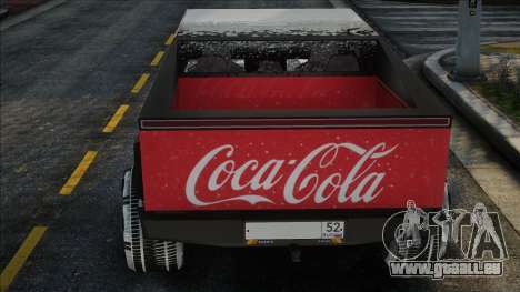 Tesla Cybertruck Coca-Cola pour GTA San Andreas