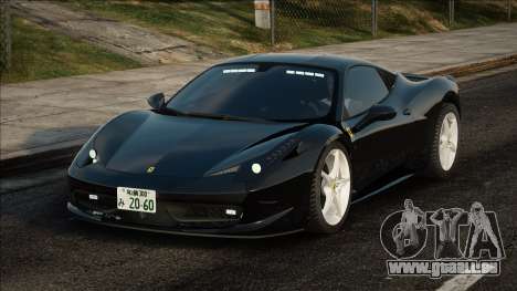 2010 Ferrari 458 Italia Undercover Police V1.1 pour GTA San Andreas