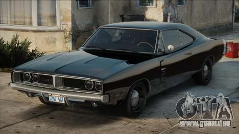 Dodge Charger RT Black für GTA San Andreas