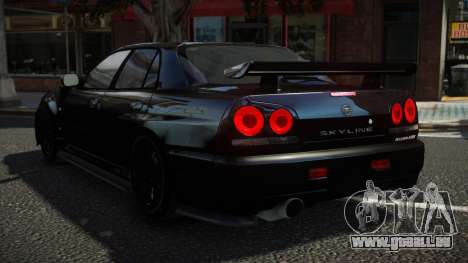 Nissan Skyline R34 Ledrom pour GTA 4