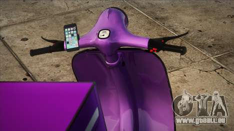 Vespa TapauFood Style pour GTA San Andreas