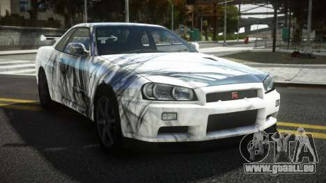 Nissan Skyline R34 Tufusa S10 pour GTA 4