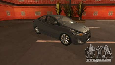 Hyundai Solaris (2011) für GTA San Andreas