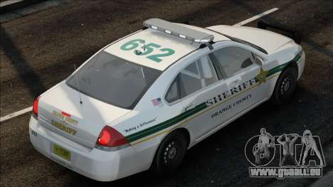 OCSO 2012 Chevrolet Impala pour GTA San Andreas