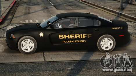 Arkansas State Pulaski County Sheriff Dodge Char pour GTA San Andreas