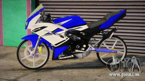 NINJA KAWASAKI RR SET INDO BIRU pour GTA San Andreas