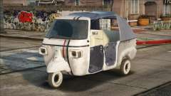 Tuktuk Piaggio Ape Calessino Taxi pour GTA San Andreas