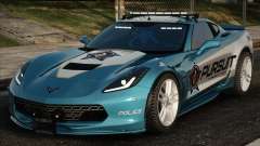 2017 Chevrolet Corvette Grand Sport [Police] pour GTA San Andreas