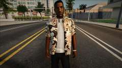 Jizzy dans une chemise pour GTA San Andreas