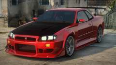 Nissan GTR R34 Sunline Racing für GTA San Andreas