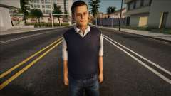 Un jeune homme en gilet et jean pour GTA San Andreas