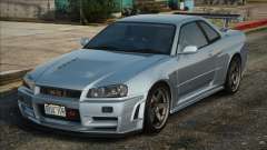 2002 Nissan Skyline GT-R Vspec II (BNR34) pour GTA San Andreas