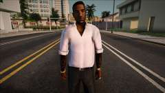 Jizzy en chemise blanche pour GTA San Andreas