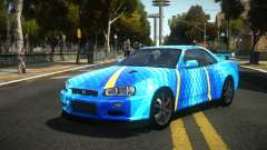 Nissan Skyline R34 Niohashi S7 pour GTA 4