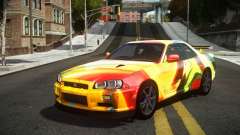 Nissan Skyline R34 Tufusa S13 pour GTA 4