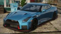 2021 Nissan GTR Blue pour GTA San Andreas