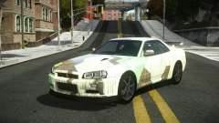 Nissan Skyline R34 Tufusa S14 pour GTA 4