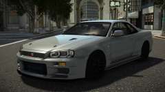 Nissan Skyline R34 Avunezro pour GTA 4