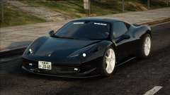 2010 Ferrari 458 Italia Undercover Police V1.1 pour GTA San Andreas