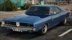 Dodge Charger RT 1970 Blue pour GTA San Andreas