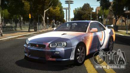 Nissan Skyline R34 Niohashi S13 pour GTA 4