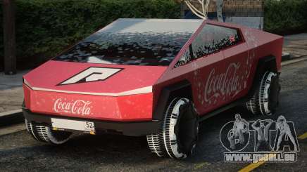 Tesla Cybertruck Coca-Cola pour GTA San Andreas