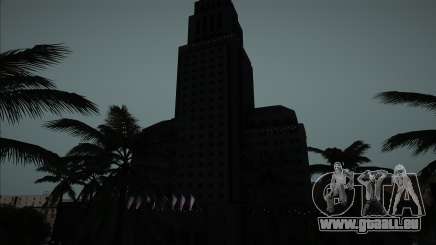 Guirlandes du Nouvel An à l’hôtel de ville de Los Santos pour GTA San Andreas