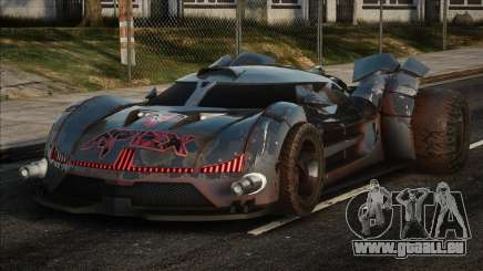 6WD Futuristic Post Apocalyptic Car pour GTA San Andreas