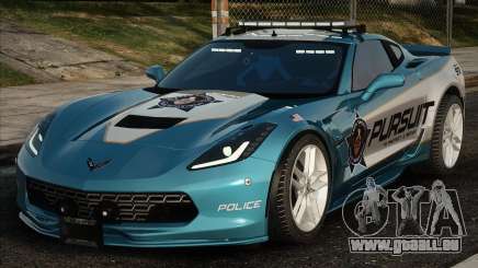 2017 Chevrolet Corvette Grand Sport [Police] pour GTA San Andreas