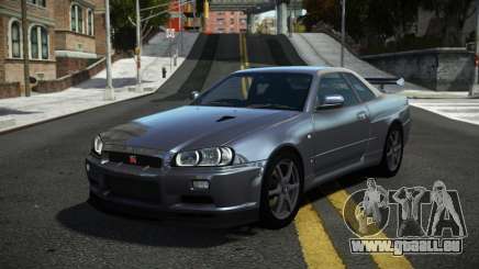 Nissan Skyline R34 Tufusa pour GTA 4