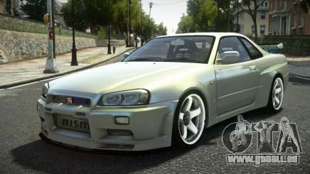 Nissan Skyline R34 Rikolas pour GTA 4