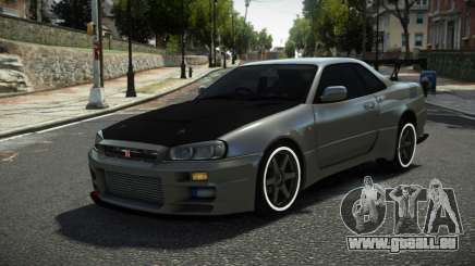 Nissan Skyline R34 Fasbo pour GTA 4