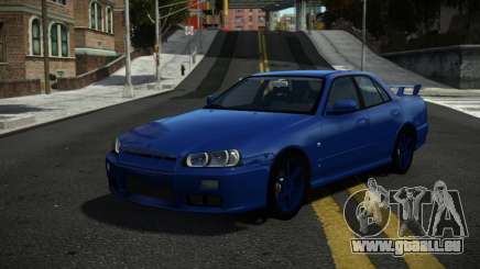 Nissan Skyline R34 Hefka pour GTA 4