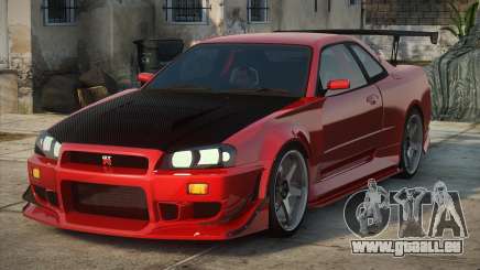 Nissan GTR R34 Sunline Racing pour GTA San Andreas