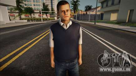 Un jeune homme en gilet et jean pour GTA San Andreas