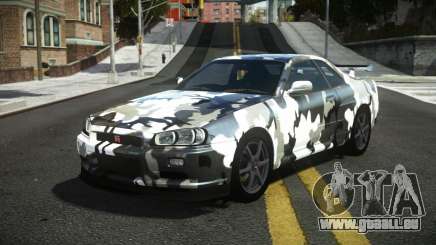 Nissan Skyline R34 Tufusa S12 pour GTA 4