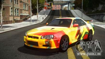 Nissan Skyline R34 Tufusa S13 pour GTA 4