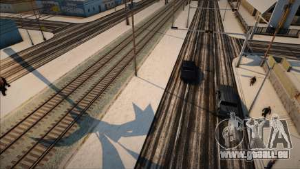 Des routes d’hiver de haute qualité pour GTA San Andreas