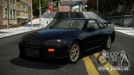 Nissan Skyline R34 Brahmo pour GTA 4