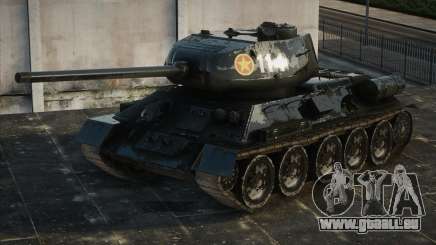 Vietnam T-34 Tank - Xe Tang T-34 Viet Nam pour GTA San Andreas