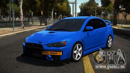 Mitsubishi Lancer Evo X Ruji pour GTA 4